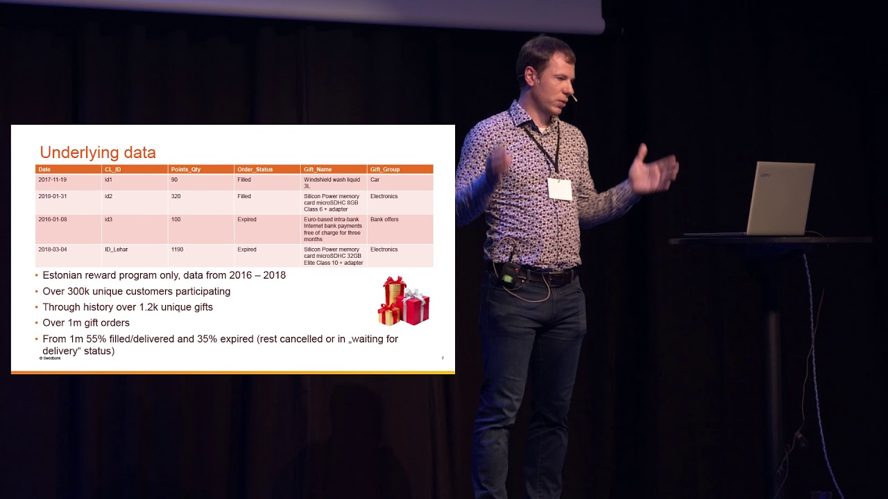 Recommendations in a Client Reward Program - Lehar Oha, Swedbank