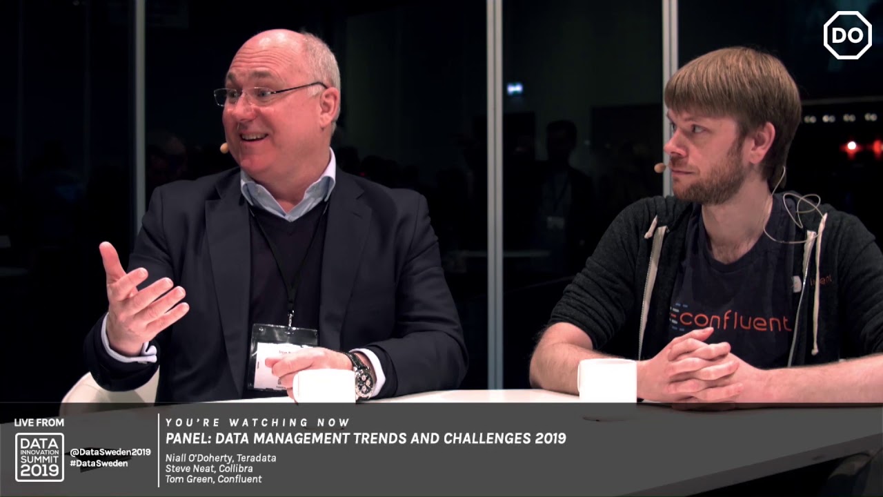PANEL: Data Management Trends and Challenges 2019 - Niall O’Doherty, Steve Neat and Tom Green