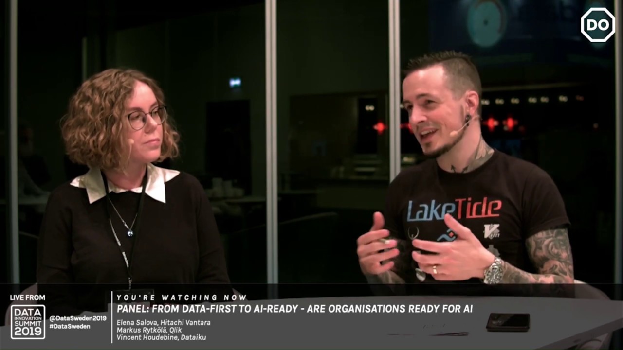 PANEL: From Data-First to AI-Ready - Elena Salova, Markus Rytkölä and Vincent Houdebine