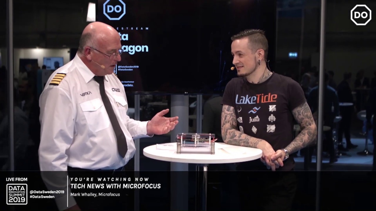 Tech News with Microfocus - Mark Whalley