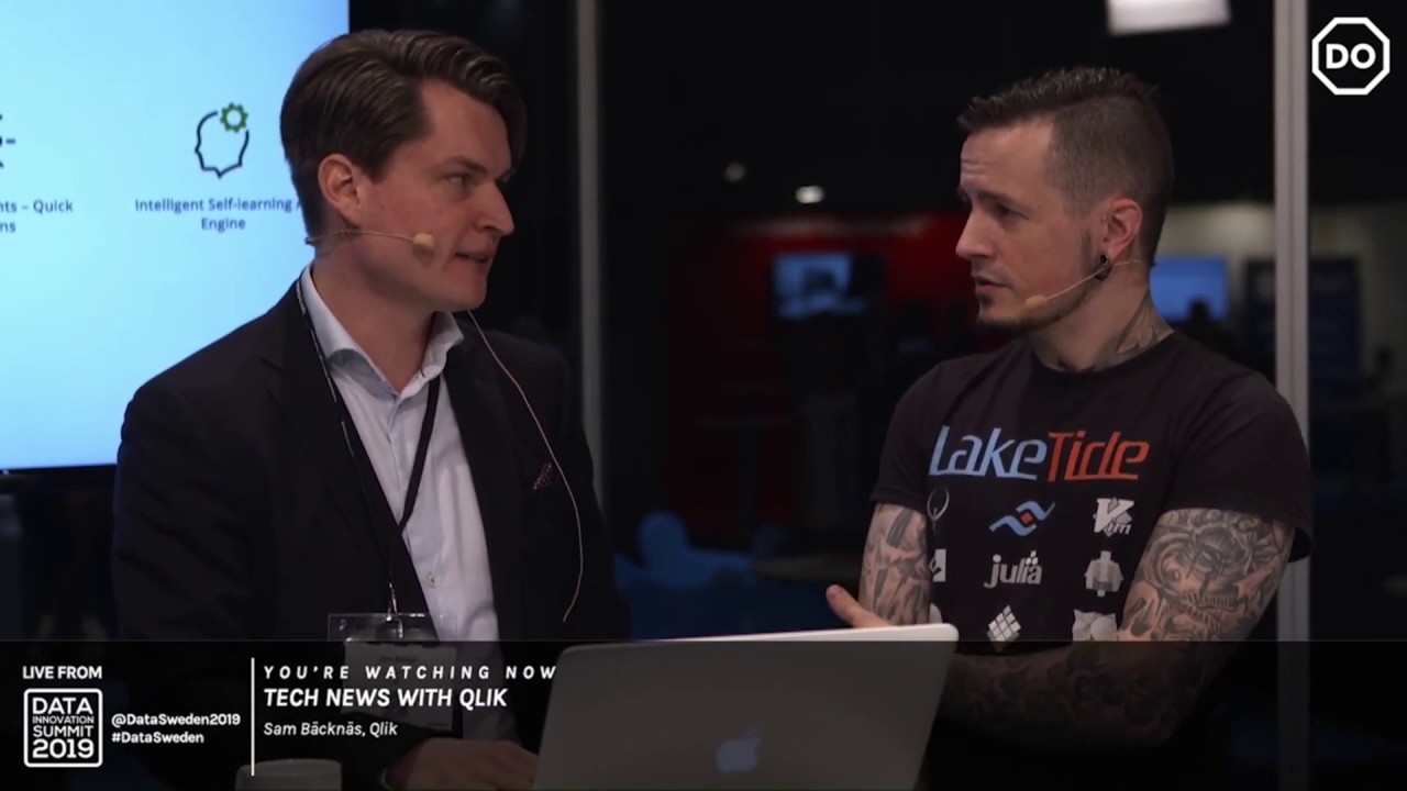 Tech News with Qlik - Sam Bäcknäs
