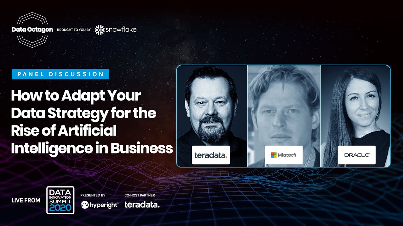 Panel: How to Adapt Your Data Strategy for the Rise of Artificial Intelligence in Business
