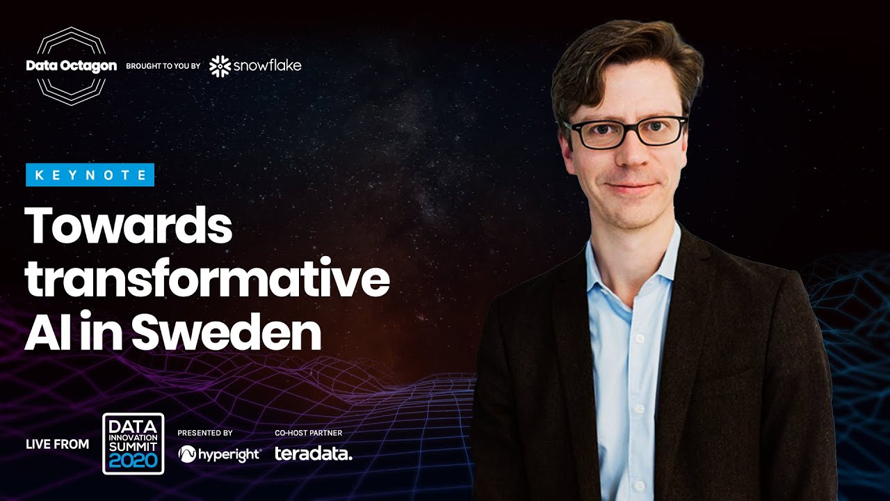 Towards transformative AI in Sweden - Daniel Gillblad, AI Innovation of Sweden