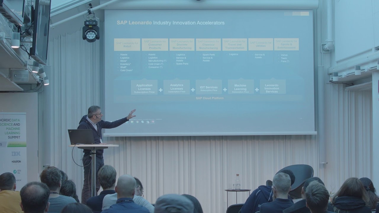 Harnessing Machine Learning To Drive Automation And Innovation With SAP Leonardo - Mikal Netteberg