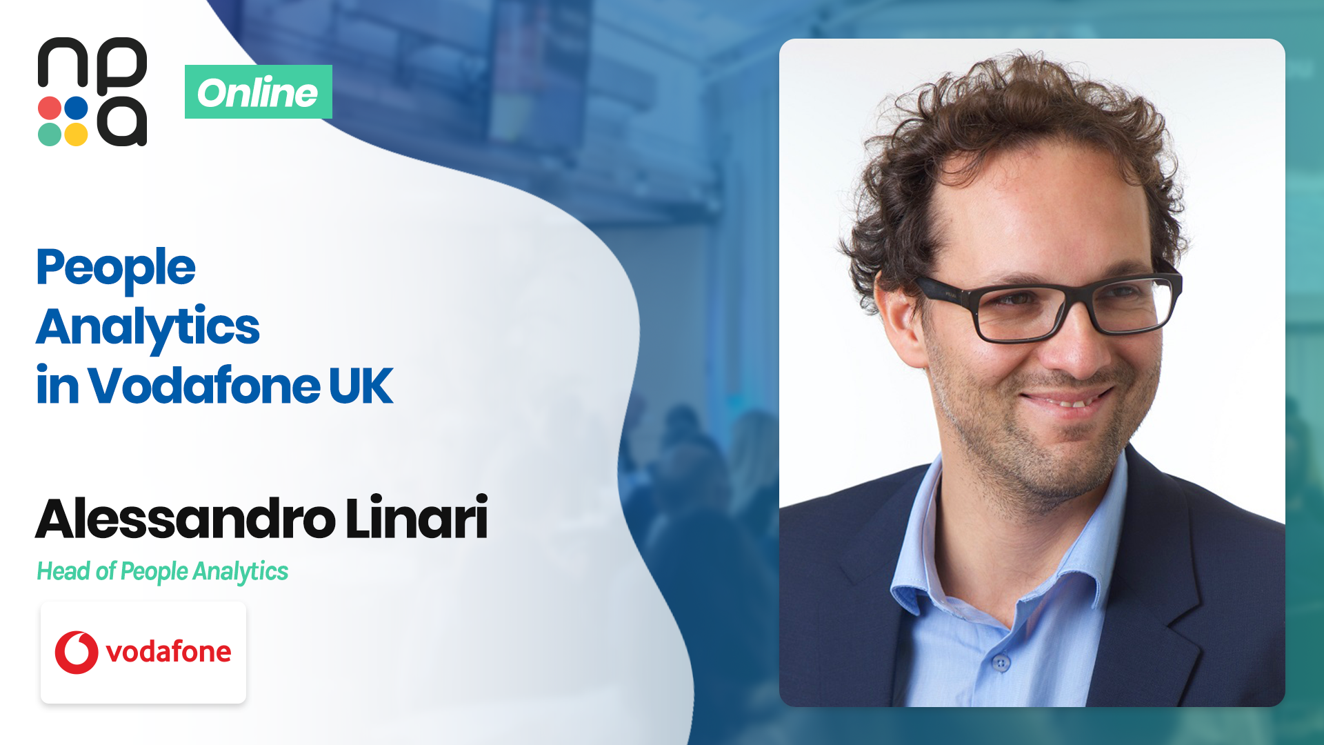 People Analytics in Vodafone UK - Alessandro Linari, Vodafone UK