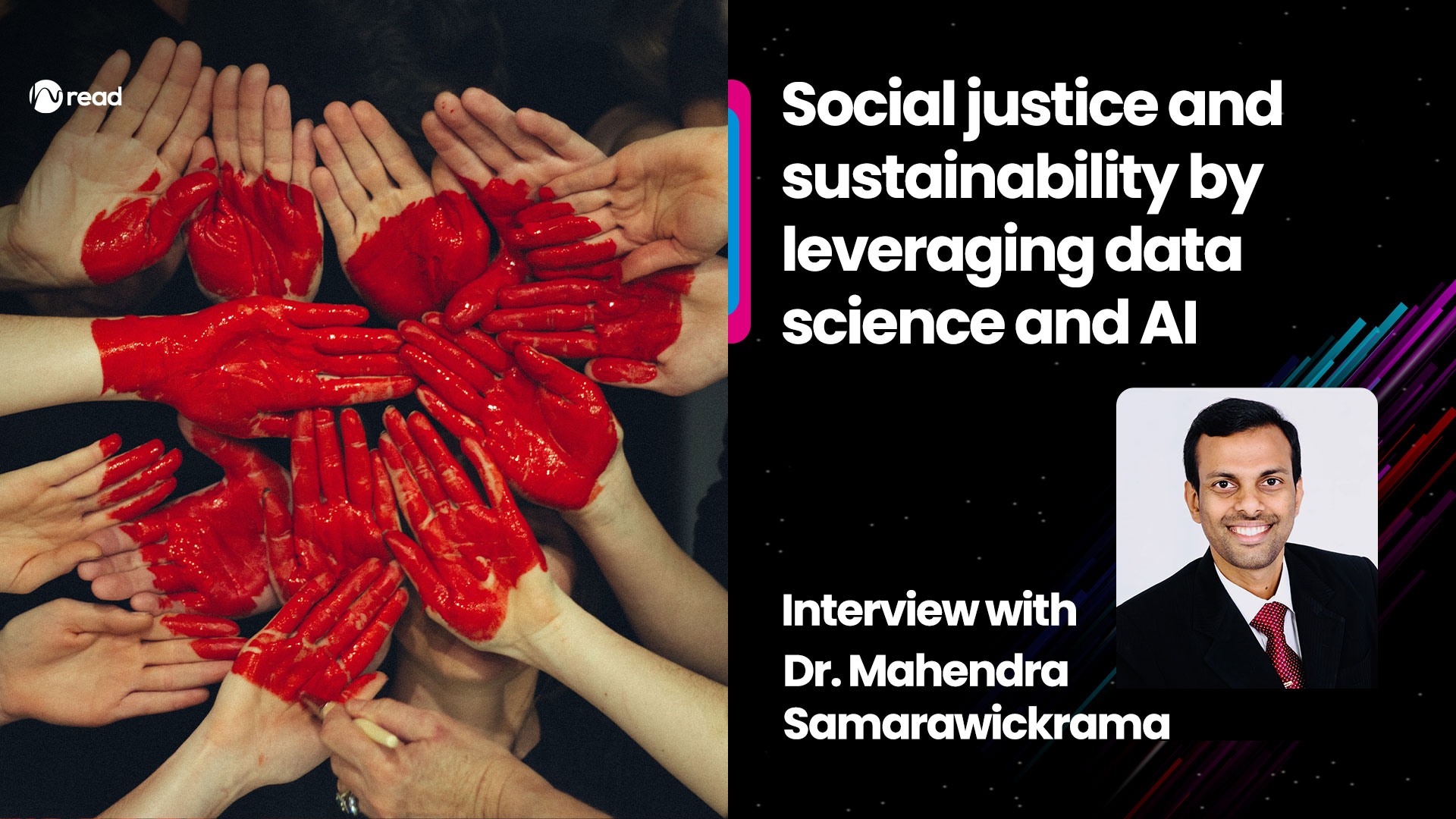 Social justice and sustainability by leveraging data science and AI: Interview with Mahendra Samarawickrama