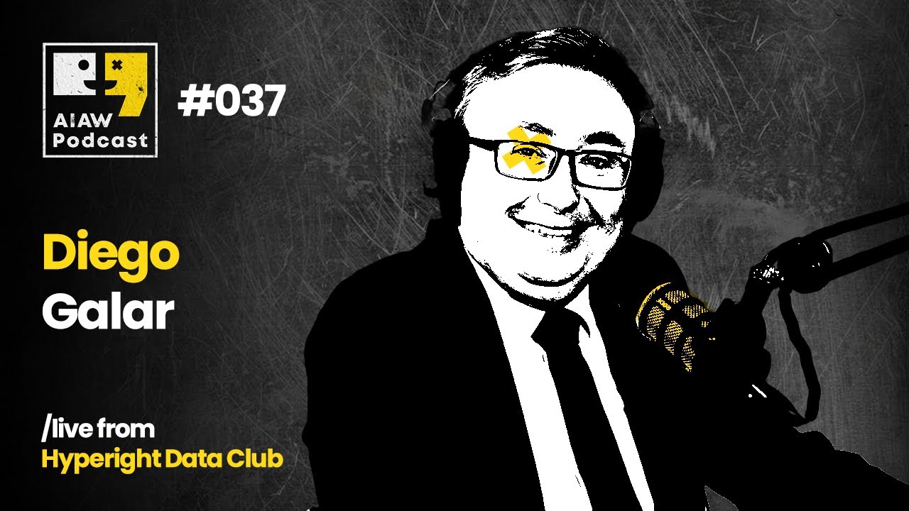 AIAW Podcast Episode 037 - Diego Galar - Social Network for Machines