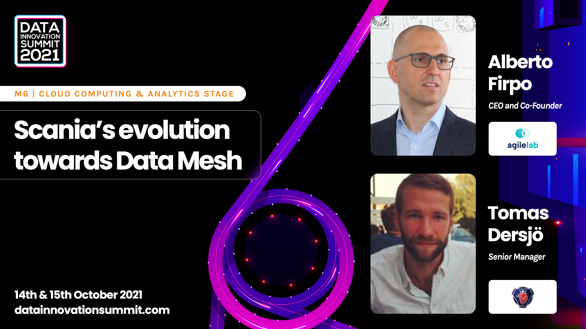 Scania’s evolution towards Data Mesh - Alberto Firpo, Agile Lab & Tomas Dersjö, Scania