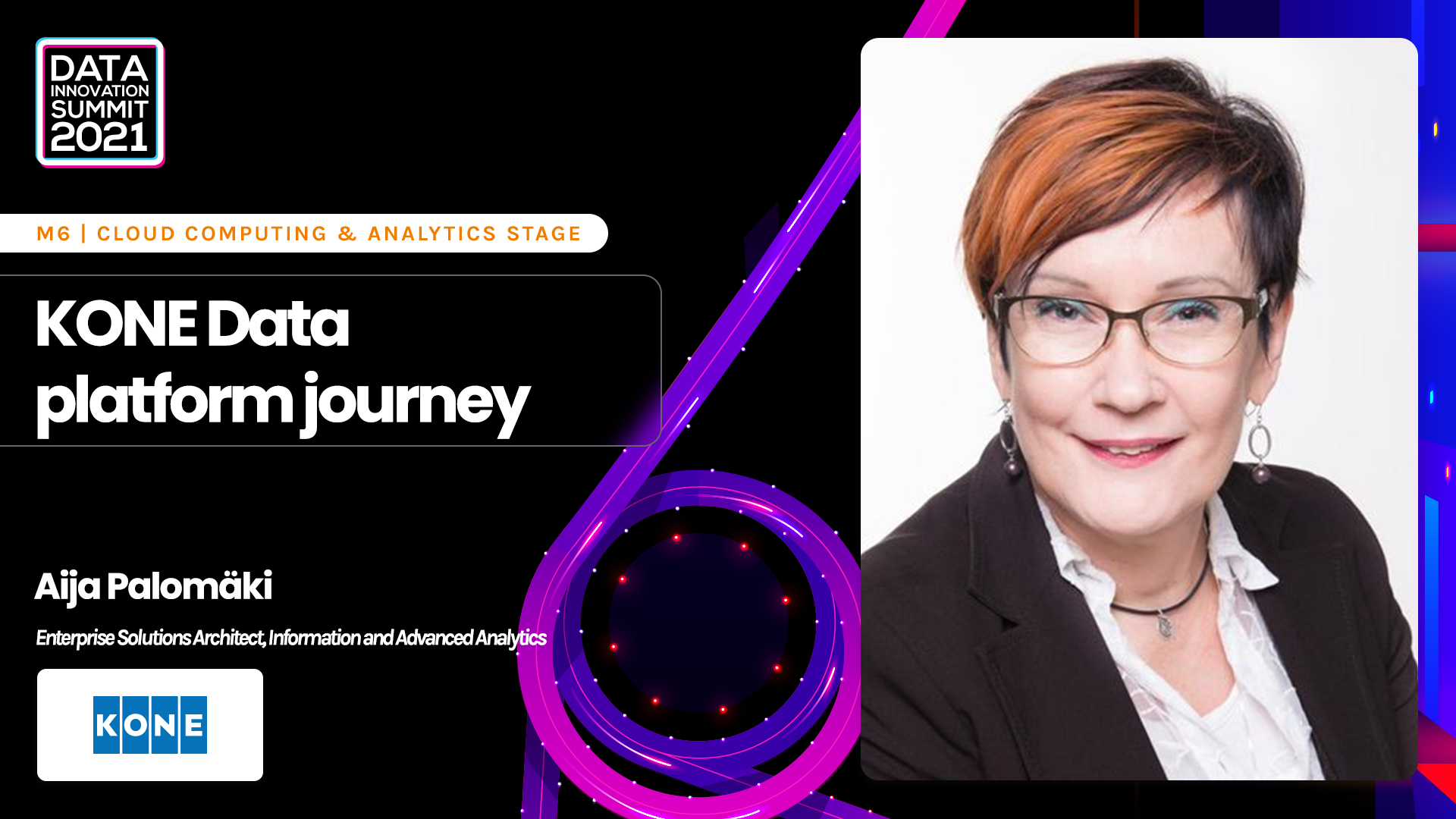 KONE Data platform journey - Aija Palomäki, KONE