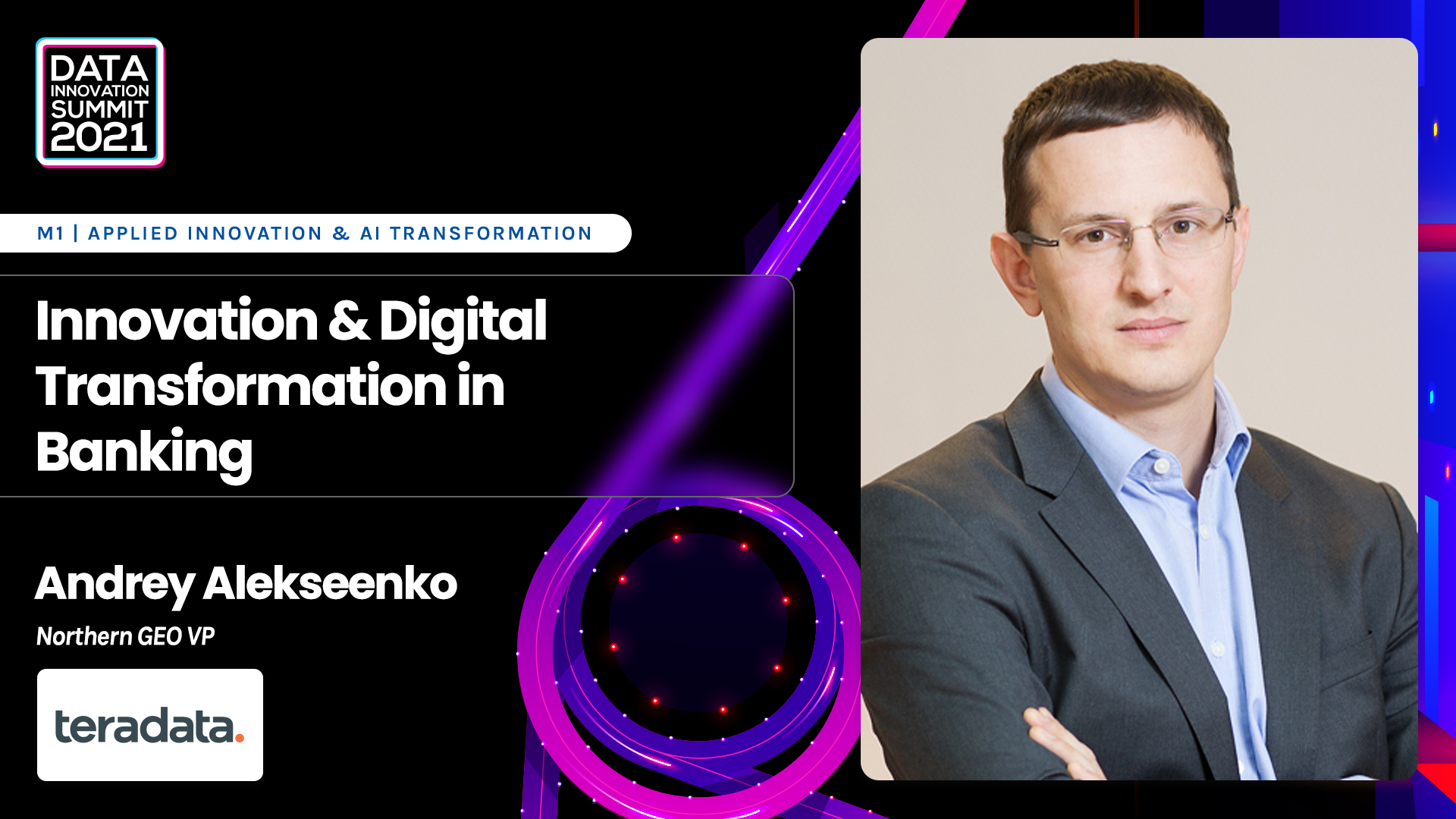 Innovation & Digital Transformation in Banking - Andrey Alekseenko, Teradata
