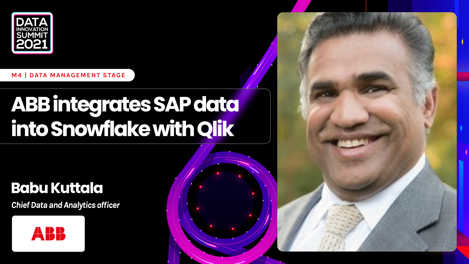 ABB integrates SAP data into Snowflake with Qlik - Babu Kuttala, ABB