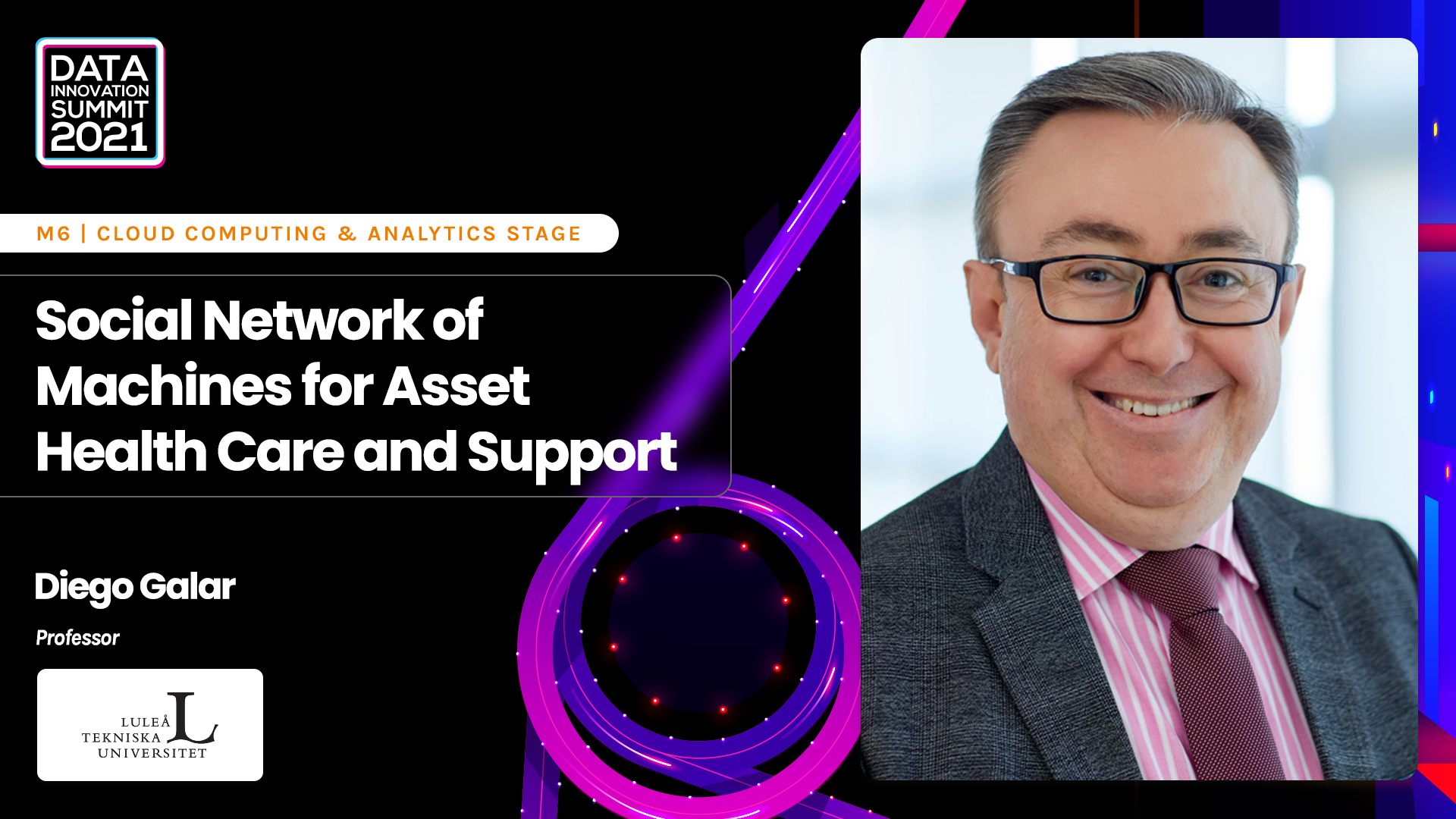 Social Network of Machines for Asset Health Care and Support - Diego Galar, Luleå University of Technology