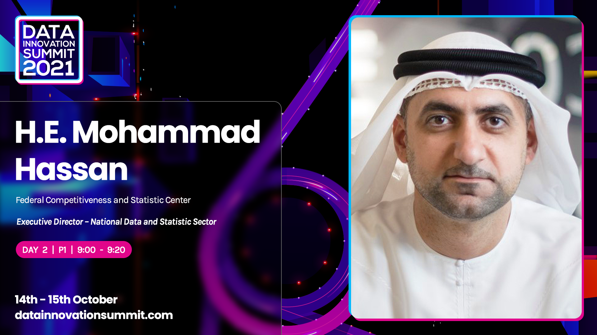 Future Foresight of Data Disruption - H.E. Mohammad Hassan, Federal Competitiveness and Statistic Center