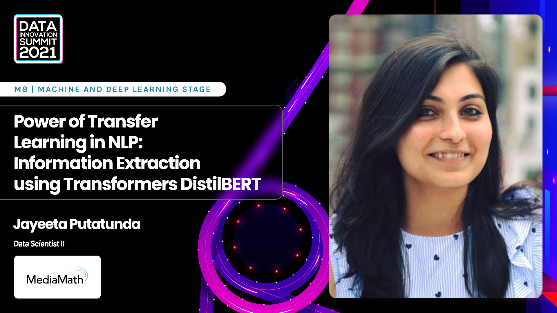 Power of Transfer Learning in NLP: Information Extraction using Transformers DistilBERT - Jayeeta Putatunda, MediaMath Inc.