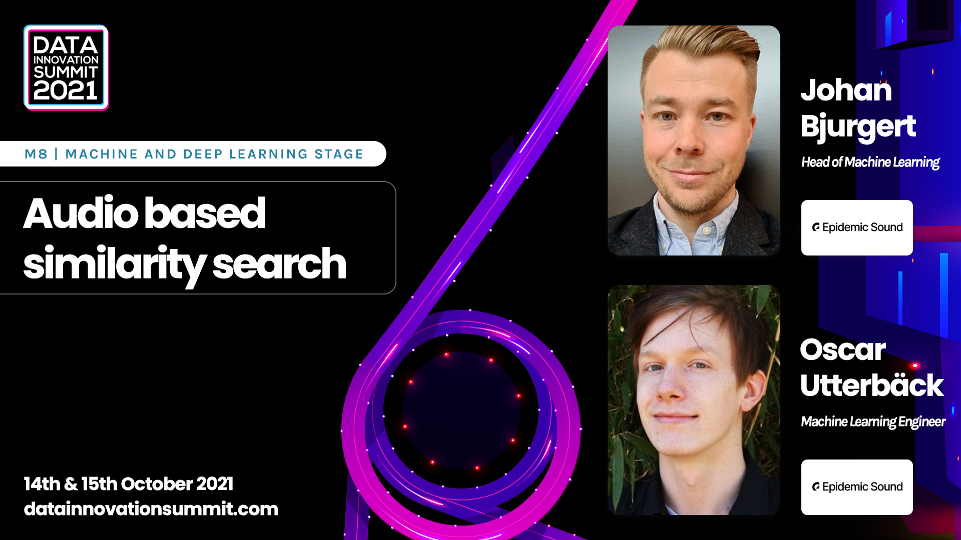 Audio based similarity search - Johan Bjurgert & Oscar Utterbäck, Epidemic Sound