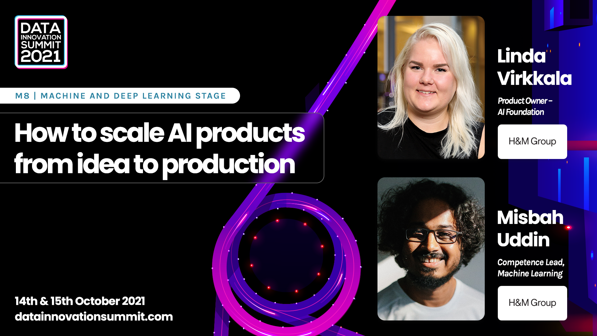 How to scale AI products from idea to production - Linda Virkkala, AI Foundation & Misbah Uddin, H&M Group