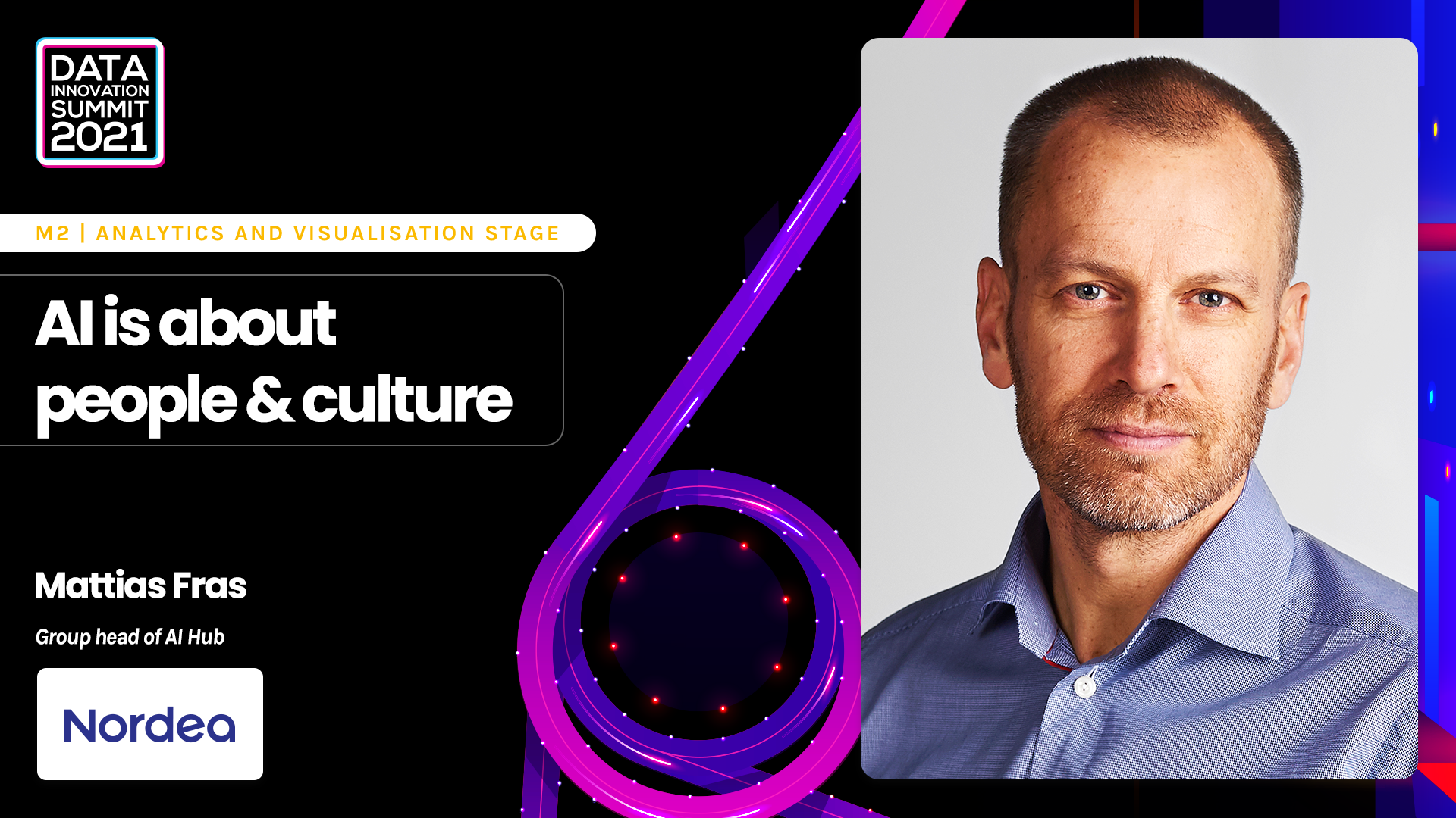 AI is about people & culture - Mattias Fras, Nordea