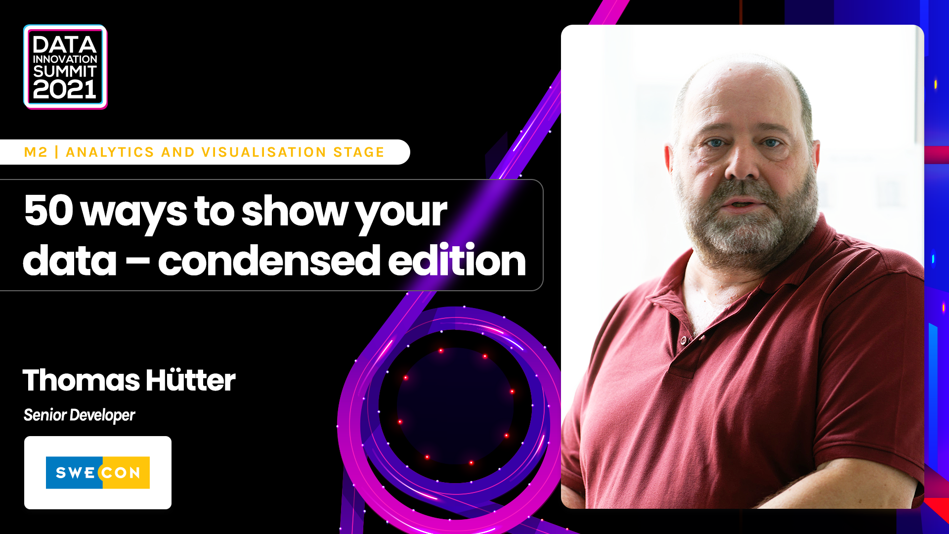 50 ways to show your data – condensed edition - Thomas Hütter, Swecon Baumaschinen