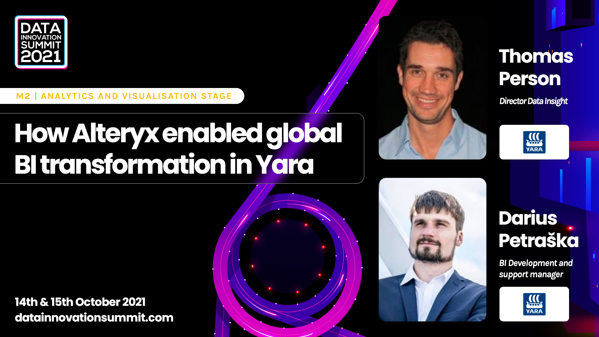 How Alteryx enabled global BI transformation in Yara - Thomas Person & Darius Petraška, Yara