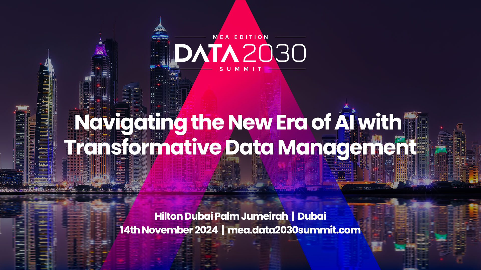 Data 2030 Summit 2024, Dubai