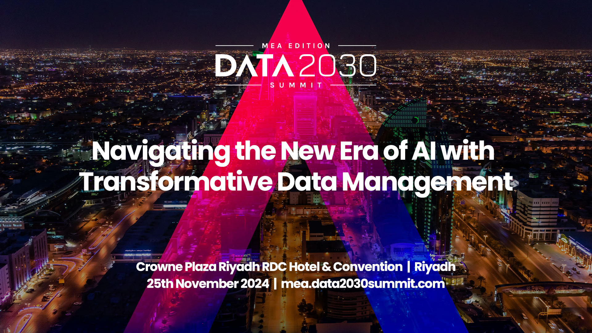 Data 2030 Summit 2024, Riyadh