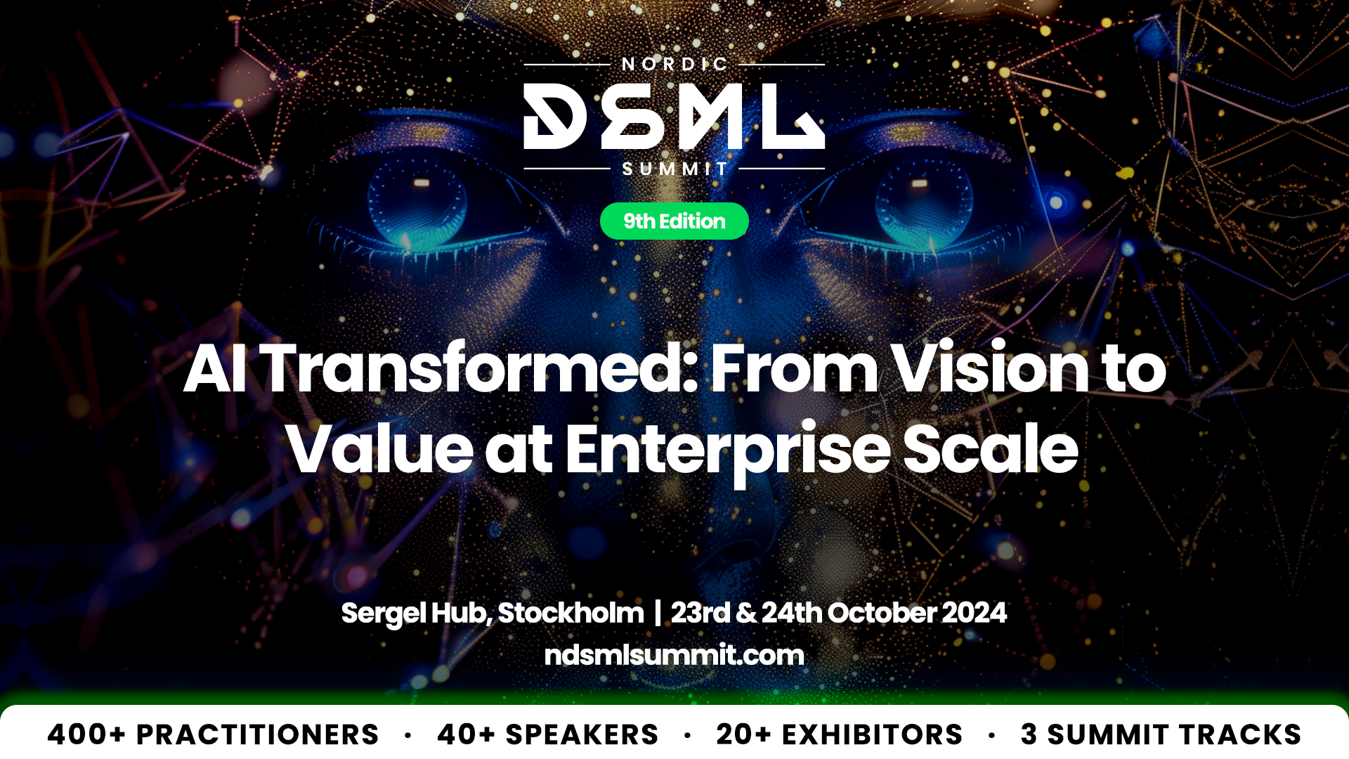 Join the NDSML Summit 2024 Where AI Transforms Vision into Value!