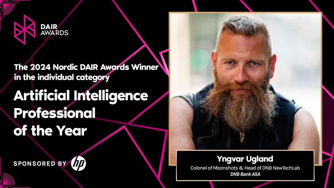 Artificial Intelligence Professional of the Year - DAIR Awards 2024
