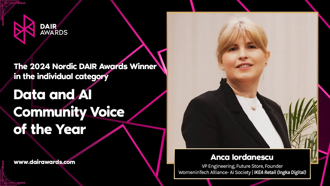 Data and AI Community Voice of the Year - DAIR Awards 2024