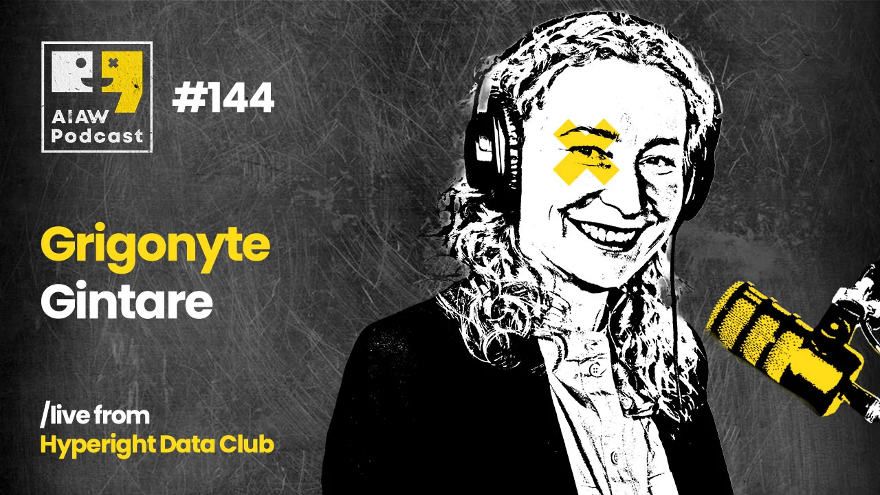 AIAW Podcast E144 - Scaling the Value of AI in the Public Sector - Grigonyte Gintare