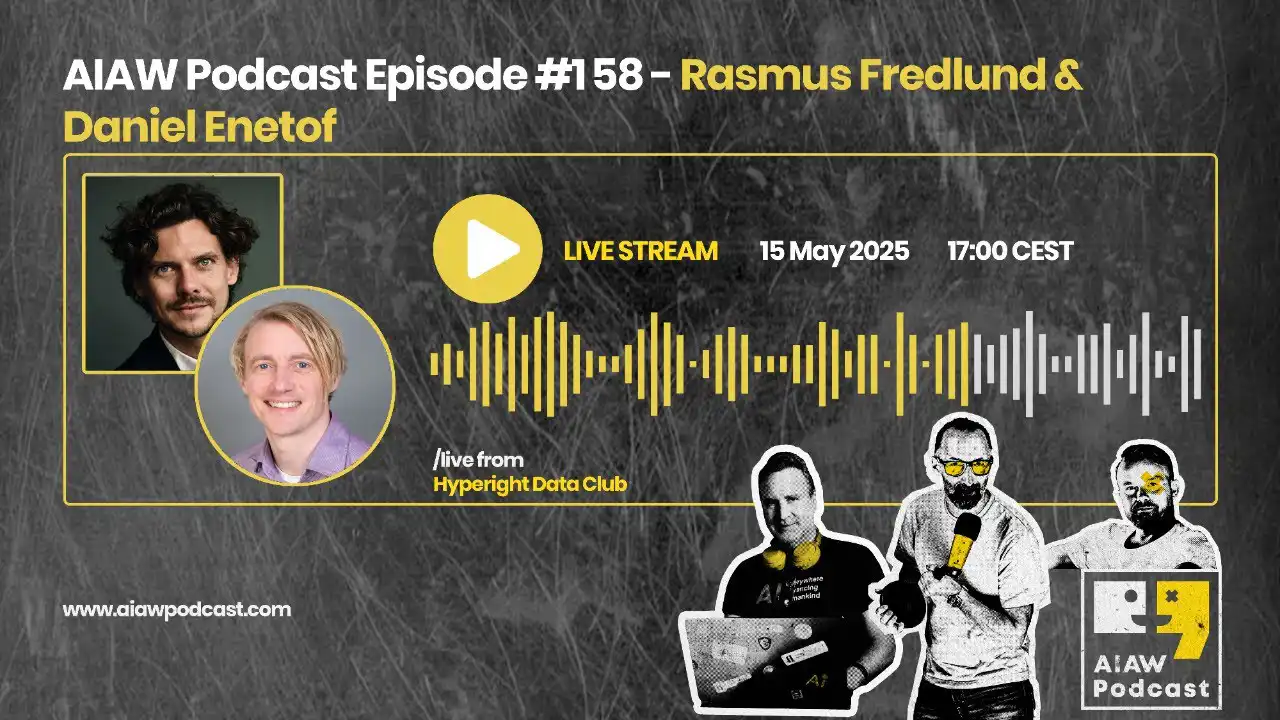 AIAW Podcast E158 - Patenting AI innovations - Rasmus Fredlund and ...