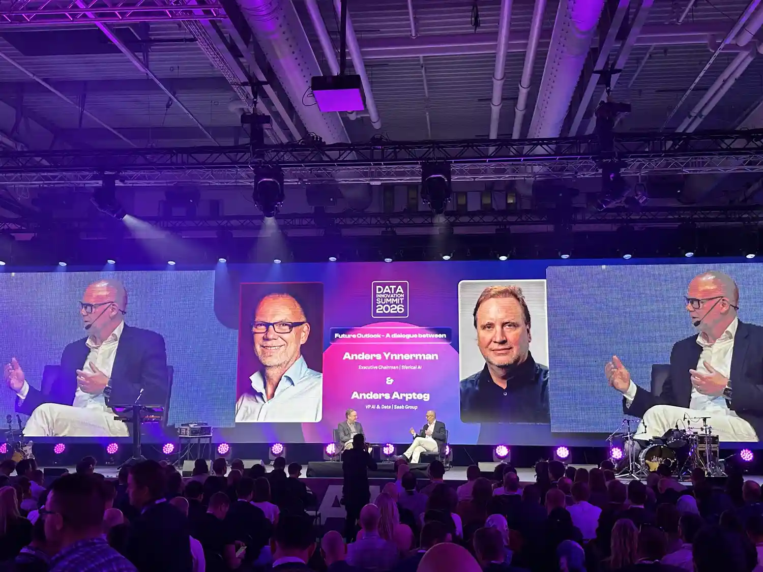 Future Outlook with Anders Ynnerman, Executive Chairman at Sferical AI and Anders Arpteg, VP of AI & Data at Saab Group