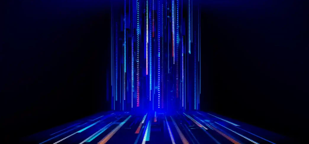 Abstract illustration: Continuous execution within intelligent infrastructure.