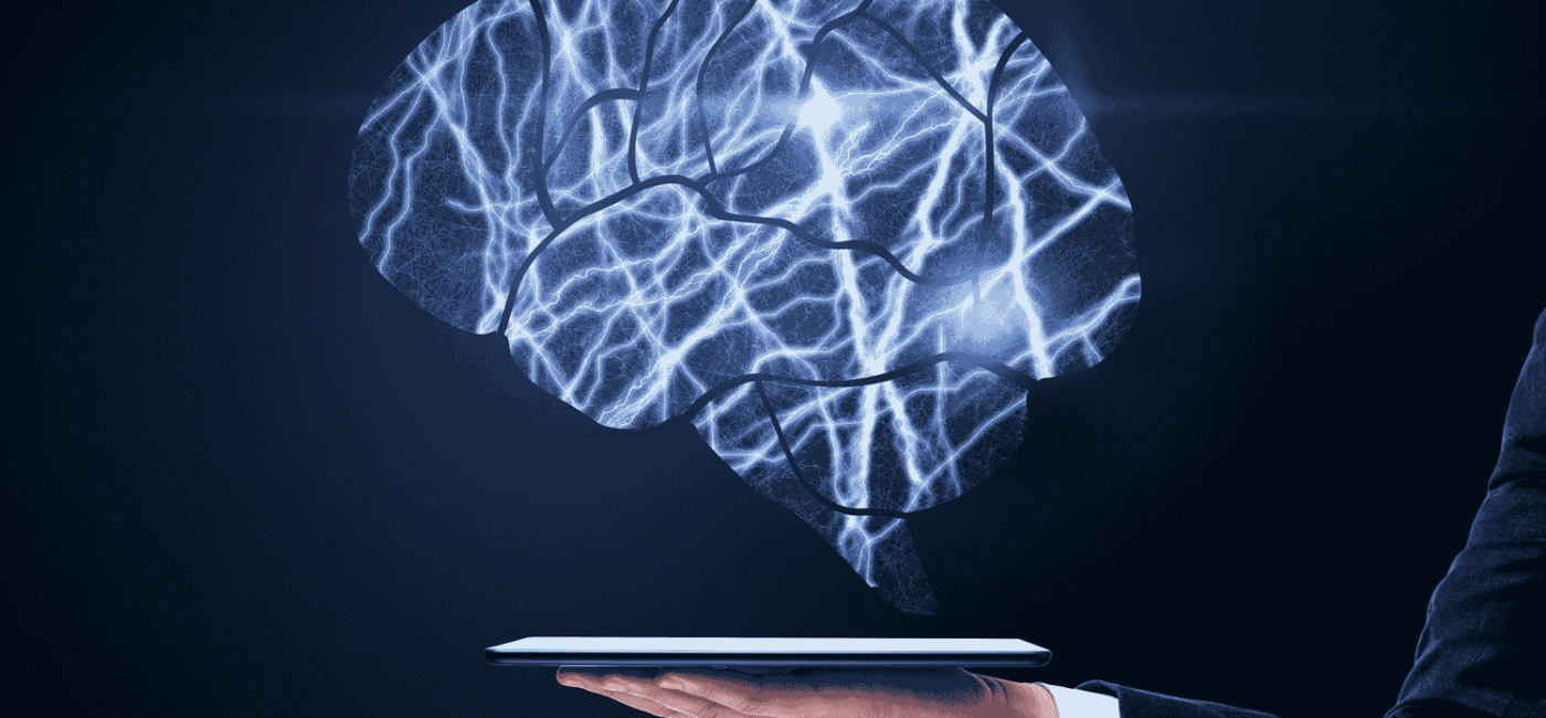 Illustration – A glowing digital brain symbolizing the rapid expansion of artificial intelligence capability that operates independently of direct human execution and challenges traditional agency.