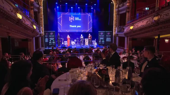 Nordic DAIR Awards ceremony at Kistamässan in Stockholm.