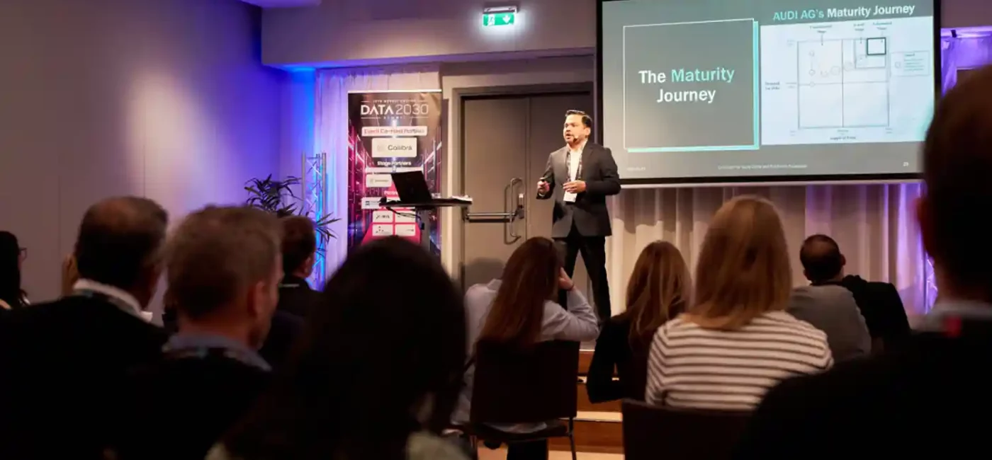 Data 2030 Summit 2025 main stage presentation, Stockholm, Sweden